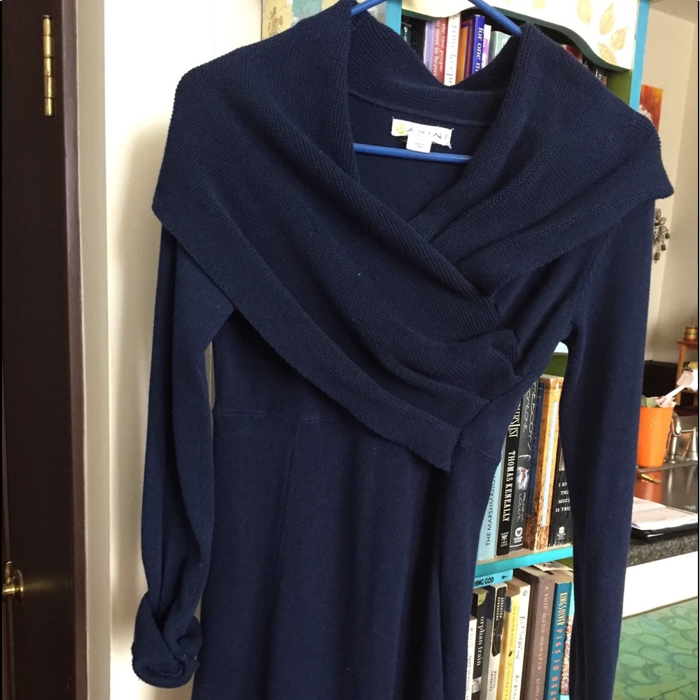 Long sleeve sweater dress